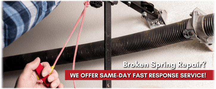 Broken Garage Door Spring Horsham PA